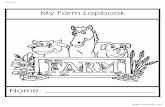 My Farm Lapbook - abcteach.comLapbook © 2010 abcteach.com Theme Words My Book List Cut out the square and fold on dotted lines to make a booklet. farm cow barn horse gate