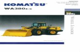 ...Komatsu manufactures the engine, torque converter, transmission, hydraulic units, electric parts, and even each bolt on this wheel loader. Komatsu loaders are manufactured with