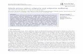 Atheist primes reduce religiosity and subjective wellbeing · case, participants have had little prior exposure to atheism, and thus implicit or subliminal primes would be unlikely