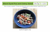 Black Eyed Pea and Celery Salad - Just Say Yesjsyfruitveggies.org/wp-content/uploads/Black-Eyed...The black eyed peas give this salad a nutty flavor! Black Eyed Pea and Celery Salad