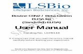 User Manual (Sandwich ELISA ) ELISA Kit Bovine CSN2 / Beta ...Casein, Beta-casein, Casein beta Specificity : This kit is for the detection of Bovine CSN2 / Beta Casein. No significant