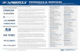 products & services - Liberty AV Solutions...products & services Liberty is a powerhouse for the AV Professional! Partnered with WESCO International, a Fortune 500 company and #2 on