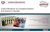 Classification & Compensation - Human ResourcesHR Liaison Network - 03/04/2014 Human Resources | Page 3 The unit within the Human Resources department that serves as the point of contact