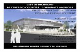 CITY OF RICHMOND Confidential PARTNERING COUNTIES ...€¦ · city of richmond confidential partnering counties corporate sponsors arena market validation and financial feasibility