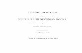 OF THE SILURIAN AND DEVONIAN ROCKS.FOSSILS OF THE SILURIAN AND DEVONIAN ROCKS. 31 the center line of the deflecting branch, and the other about one-fourth of an inch above it, which