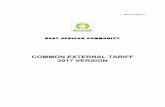 COMMON EXTERNAL TARIFF 2017 VERSION - Rwanda Trade Common External Tariff... · 2017-07-26 · The Handbook comprises Schedule 1 with duty rates under the three-band tax structure