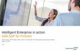 Intelligent Enterprise in action with SAP for Finance · SAP S/4HANA FI-AR (on premise or cloud) SAP S/4HANA Cloud for customer payments provides a self-service offering to enable