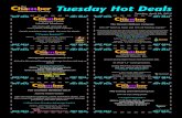 Tuesday Hot Deals - 2013-04-30آ  Tuesday Hot Deals Manitowoc County the HoT Deal HoT Deal HoT Deal HoT