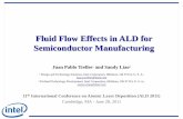 Fluid Flow Effects in ALD for Semiconductor Manufacturingfaculty.uml.edu/Juan_Pablo_Trelles/Publications/... · Fluid Flow Effects in ALD for Semiconductor Manufacturing Juan Pablo