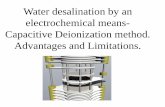 Water desalination by an electrochemical means- Capacitive ...inrep.org.il/wp-content/uploads/2017/07/CDI-presentation-1.pdf · electrochemical means- Capacitive Deionization method.