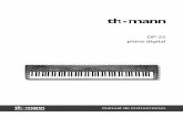 DP-25 piano digital - Musikhaus Thomannimages.thomann.de/pics/prod/265834_manualdeinstrucciones.pdf · 2012-03-21 · Utilice el equipo solamente para el uso previsto descrito en