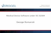 Medical Device Software under IEC 62304• For Medical –ISO 14971 (Safety/Risk) Normative reference • For Automotive –Part of ISO 26262 ... •Some additional documents required