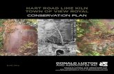 hart road lime kiln town of view royalHall/Documents...the construction industry. Vertical draw kilns, such as the Hart Road Lime Kiln, were patterned after stack furnaces, which were