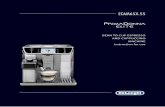 BEAN TO CUP ESPRESSO AND CAPPUCCINO MACHINE …...A5. Grinding adjustment dial A6. Cup warmer shelf A7. button: to turn the appliance on and off (standby) A8. Coffee spouts (adjustable