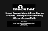 Secure&Because&Math:&ADeep1Dive&on& … · Alex%Pinto% • Chief%DataScien2stat MLSec%Project • Machine%Learning%Researcher%and%Trainer% • Network%security%and%incidentresponse%aﬁcionado%%