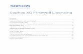 Sophos XG Firewall Licensing - Microsoft...then it is the equivalent XG renewal licensethat should be ordered and not the Sophos UTM or Cyberoam renewal license.In the case of an SG