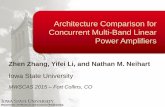Architecture Comparison for Concurrent Multi-Band Linear ...neihart/researchProj/MultiBandRF/Slides/MWSCAS... · Architecture Comparison for Concurrent Multi-Band Linear Power Amplifiers.