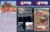 WEAVING Drill.pdf · Weaving Machinery is a family run company founded in1983. Its aim from the very beginning was to offer farmers the best quality farm machinery at affordable prices.