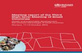 Meeting report of the Third High-level Meeting of Small Countries - Monaco · 2017-03-08 · vi Meeting report of the Third High-level Meeting of Small Countries Executive summary