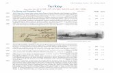 Turkey · 2014-08-27 · 196 European Countries A-Z: TURKEY 186 Corinphila Auction · 20 - 22 May 2014 Michel 2014 Start price in CHF Start price approx. € Tartar Post form used