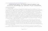 Effectiveness of Ring Vaccination as Control Strategy for ...Effectiveness of Ring Vaccination as Control Strategy for Ebola Virus Disease Technical Appendix Transmission Model In
