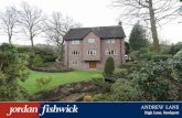 ANDREW LANE - media.onthemarket.com · 110 Andrew Lane, High Lane, Stockport, Cheshire SK6€8JD £850,000 The Property Standing in large private grounds behind electric gates, a