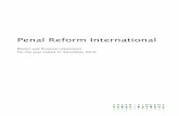 Penal Reform International...Penal Reform International (PRI) is an international, independent non-governmental organisation (NGO). It is registered as an Association (registered number