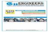 GATE-2017 CHEMICAL ENGINEERING Question & Details Solution · GATE-2017 CHEMICAL ENGINEERING Question & Details Solution Published by: ENGINEERS INSTITUTE OF INDIA Pvt. Ltd. ALL RIGHT