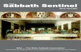 Sabbath Sentinel THEMarch–April 2005  The Sabbath Sentinel 3 Editorial Showing the Lord’s Death until He Comes This is a special time of the year for most Chris-tians.