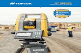 ROBOTIC TOTAL STATION - Topcon Positioning · 2016-08-10 · Featuring a remarkably slimmed down design, the compact system is a third smaller and lighter than any Topcon robotic