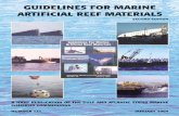 GUIDELINES FOR MARINE ARTIFICIAL REEF MATERIALS - … Number 121.pdfGUIDELINES FOR MARINE ARTI FICIAL REEF MATERIALS Second Edition Compiled by the Artificial Reef Subcommittees of