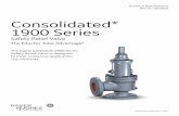 Consolidated* 1900 SeriesConsolidated* 1900 Series Safety Relief Valve The Eductor Tube Advantage* The highly adaptable 1900 Series Safety Relief Valve is designed to meet numerous