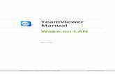 TeamViewer Manual Wake-on-LAN · You can turn on an offline computer with TeamViewer via Wake-on-LAN. This way, you can control an offline computer remotely by waking it up before