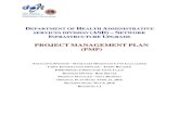 PROJECT MANAGEMENT PLAN (PMP) · 2019-06-12 · department of health administrative services division (asd) – network infrastructure upgrade project management plan (pmp) executive
