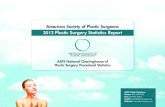 2012 Plastic Surgery Statistics Report...Please credit the American Society of Plastic Surgeons hen citing statistical data or using graphics 2012 Plastic Surgery Statistics Report