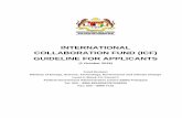 INTERNATIONAL COLLABORATION FUND (ICF) GUIDELINE FOR … · 2018-10-01 · shown in Table 1 according to the latest circular. Please refer to “Pekeliling Perbendaharaan Kadar Dan