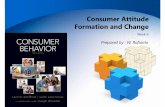 CB Week 06 Consumer Attitude Formation and Change...Attitude models that examine the composition of consumer attitudes in terms of selected product attributes or beliefs. The attitude-toward-object