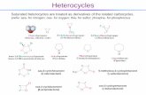 Heterocycles - opencourse.pku.edu.cnopencourse.pku.edu.cn/course/UserFiles/File/2013/4/1366026411760.pdf · indole (benzopyrrole) benzothiophene benzofuran quinoline isoquinoline
