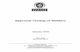 Approval Testing of Welders - bureauveritas.jp · "Society" means the classification society 'Bureau Veritas Ma-rine & Offshore SAS', a company organized and existing under the laws