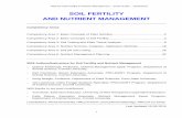SOIL FERTILITY AND NUTRIENT MANAGEMENT Management Guide... · 2017-08-23 · NRCCA Soil Fertility & Nutrient Management – Study Guide – 10/26/2016 3 5. List chemical uptake forms