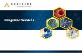 Integrated Services · 2018-01-12 · 5-9 fume hoods per lab and all essential instrumentation Biotage Microwave, Combi-flash MPLC systems Parr Shaker, Ozonator, Auto Claves BOHDAN