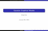 Gaussian Graphical Modelsir.hit.edu.cn/~jguo/docs/notes/report-in-princeton...Gaussian Graphical Model Multivariate Gaussian Sample Covariance Matrix =~ 1 n 1 Xn i=1 (x i ˘)(x i ˘)T
