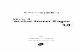 Microsoft Active Server Pages 3 - hiteshpatel.co.in html css/A Practical Guide to ASP 3.0.pdf · active server pages 3.0 3 introduction 7 t he need for asp 7 s o what is asp ? 7 w