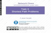 Topic 3: MEIO/UPC Shortest Path Problemsocw.upc.edu/sites/all/modules/ocw/estadistiques/download...determine how to send one unit flow as cheaply as possible from node s to each one