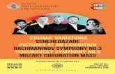 ‘Enigma’ Variations Scheherazade Pictures at an Exhibition ... · Brahms’ last symphony is a stalwart of nineteenth-century symphonic repertoire. Its rich passages and themes