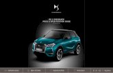 DS 3 CROSSBACK PRICE & SPECIFICATION GUIDE...The actual CO 2 value of a version may vary according to optional equipment fitted but, other than in exceptional circumstances, will be