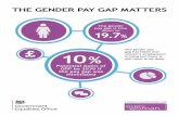 THE GENDER PAY GAP MATTERS - Everywoman · unconscious bias, and men’s greater willingness to ask for and negotiate pay rises. Women generally don’t get as far up the career ladder