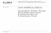GAO-19-292, AIR AMBULANCE: Available Data Show Privately ... · The air ambulance industry, particularly as it relates to air ambulance helicopters, has seen numerous changes in recent