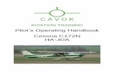 Cessna C172N HA-JDA - CAVOK Aviation Trainingcavok.hu/wp-content/uploads/C172_AFM.pdf · Course Deviation Indicator Magnetic Compass Avionics Master Switch & Distance Measuring Equipment