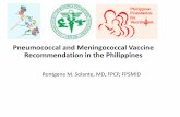 Pneumococcal and Meningococcal Vaccine Recommendation in …ohnap.ph/ohnap/archive/07611b28-f329-4ba8-9da6-979fe6c10... · 2017-09-11 · Pneumococcal and Meningococcal Vaccine Recommendation